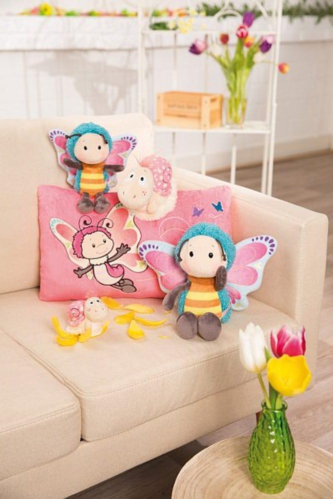 NICI Kuscheltier Schnecke 17 cm – Schnecken Plüschtier für Mädchen, Jungen & Babys – Flauschiges Stofftier zum Spielen, Sammeln & Kuscheln – Gemütliches Schmusetier 9