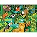 Petit Collage Floor Puzzle, Wild Rainforest, 24-Pieces – Large Puzzle for Kids, Completed Rainforest Puzzle Measures 18” x 24” – Makes a Great Gift Idea for Ages 3+