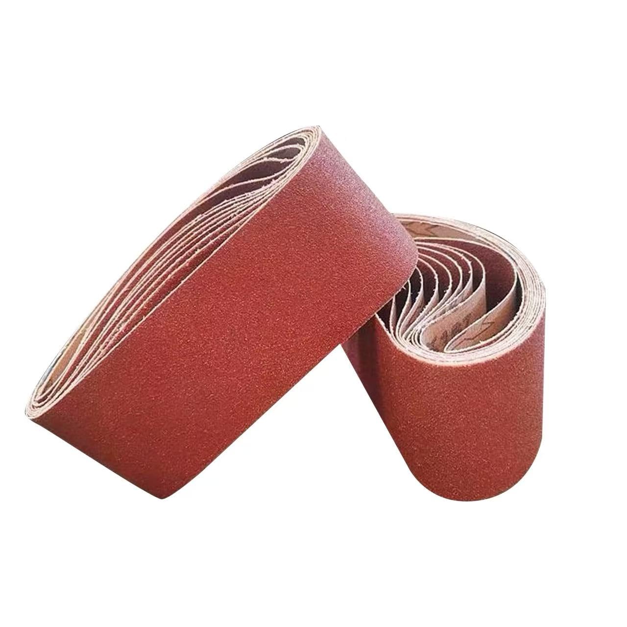 Photo 1 of 24 Pack 3 x 21 Inch Sanding Belts,Belt Sander Sanding Belts, Belt Sander Paper (6 Each of 40 80 120 240Grits), Aluminum Oxide for Woodworking Polishing (3 * 21)