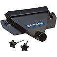 Rockler Dust Collector Attachment for Dovetail Jig - Easily Attaches Dust Collectors for Woodworking - Adjustable Sweep Brush, Sliding Baffle & 2-1/4" Port Fits Shop Vac Hoses - Dust Collection System