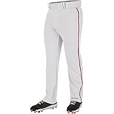 Champro Mens Triple Crown 2.0 Open Bottom Baseball Pants with Braid
