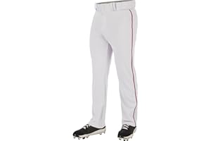 CHAMPRO Men's Triple Crown 2.0 Open Bottom Baseball Pants with Braid