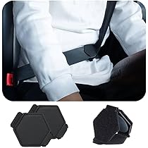 thumbnail image 2 of Car Seat Belt Clip, SeatBelt Adjuster, Universal Shoulder Neck Strap Positioner Lock Clips For Adults Kids Pregnant Women 4 Pack 2 of 14