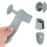 Toddmomy 2Pcs Silicone Door Handle Covers Suction Cup Noise-Free Wall Protector view 2