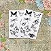 Binglinghua Butterfly Dragonfly Insects Silicone Stamp Seal DIY Scrapbooking Album Paper Cards
