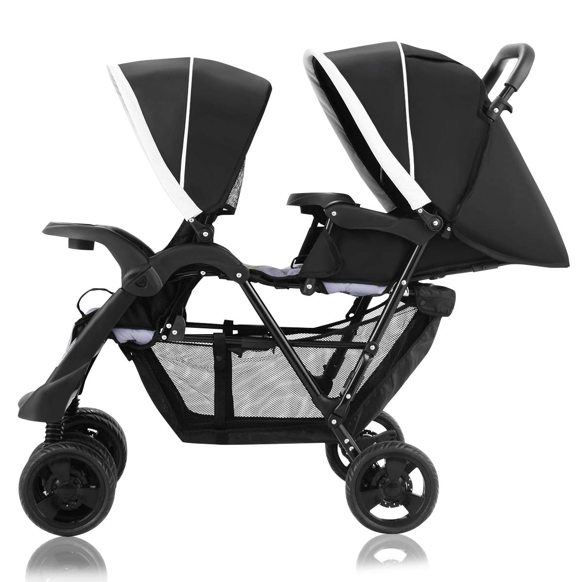 honey joy double stroller