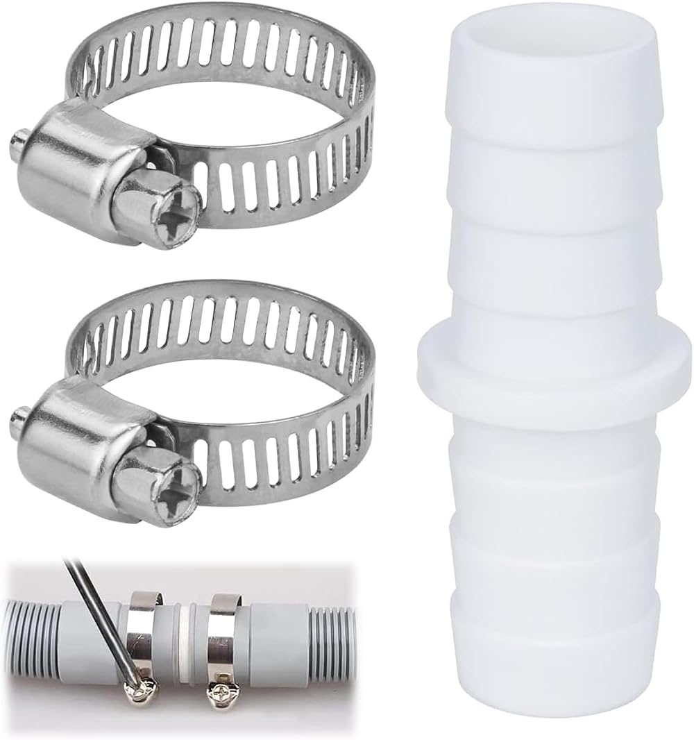 BRITECO Washing Machine Waste Pipe Connector 110810 Leak-Proof Hose Joiner