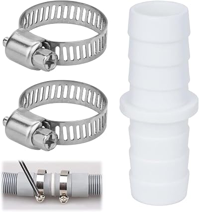 BRITECO Washing Machine Waste Pipe Connector 110810 Leak-Proof Hose Joiner
