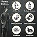 Organic Beard Growth Oil For Men - With Cedarwood & Tea Tree Oil - Easy Beard Dispenser and Pump - Natural Conditioner and Softener - Beard Thickening Spray (1 fl. oz) - Made in USA