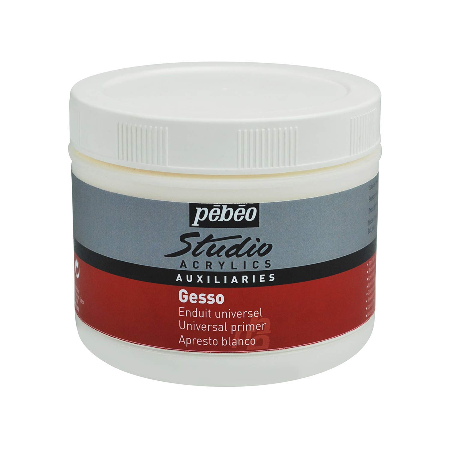 PEBEO Gesso Studio 500 ml Jar, APGS5