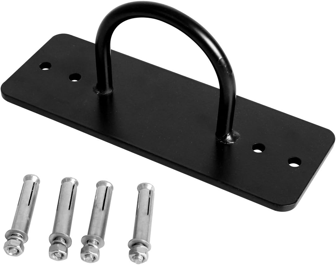 Wall mount for battle rope, swing rope for jumping, climbing, CrossFit training, strength endurance and tug-of-war rope, sports rope, fitness rope, snake rope, boot camp