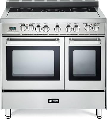 Verona VEFSEE365DSS Electric Double Oven Range