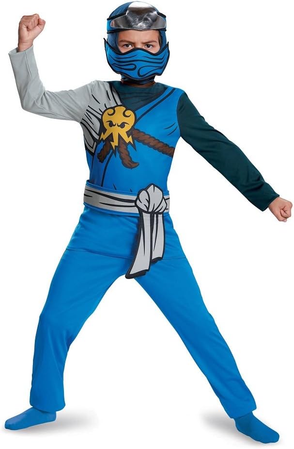Lego Ninjago 10324K 2-Piece Classic, Jay M (7-8 Years), Boys, Blue, 127-136 cm