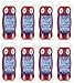 Colgate Wisp Max Fresh Portable Mini-Brush Peppermint, 4 Count, Pack of 8