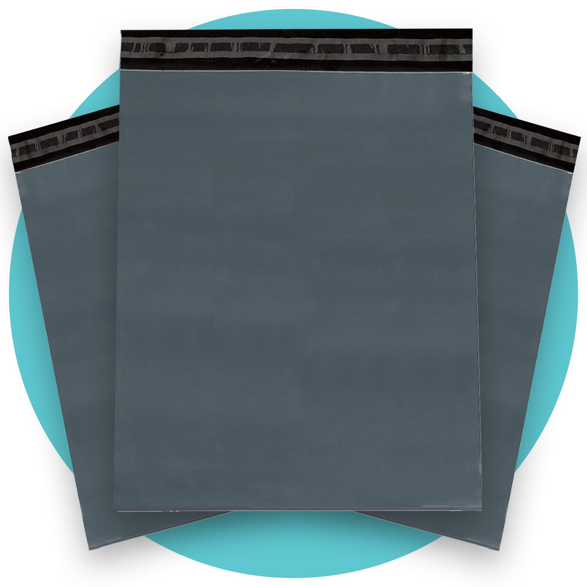 Triplast 28 x 34-Inch Plastic Mailing Postal Bag - Grey (Pack of 200)