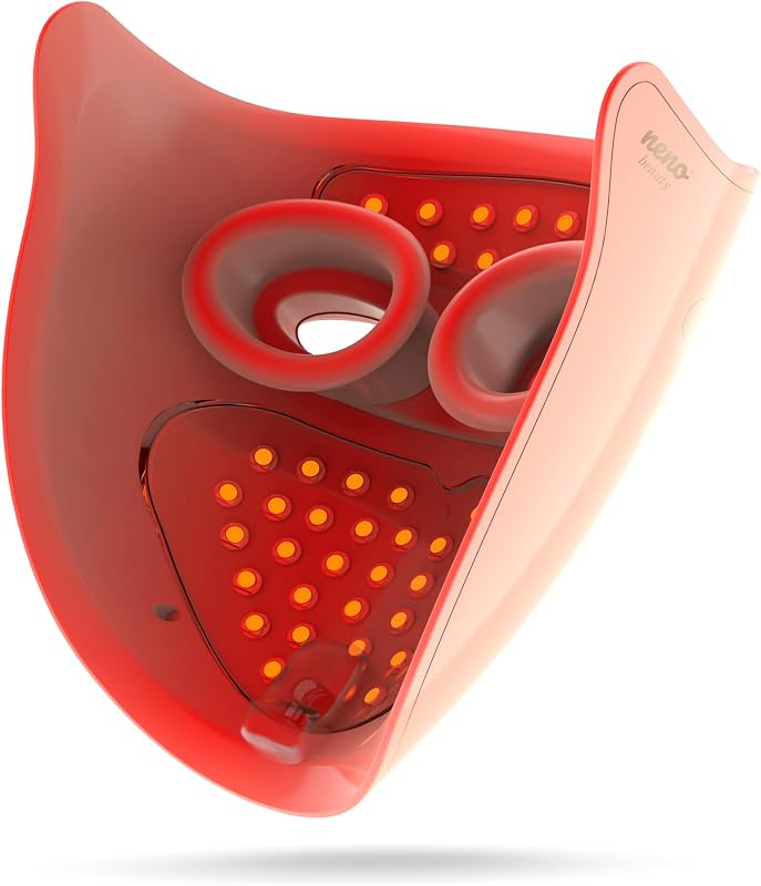 Beauty Alva Maschera LED Viso con Luce Rossa e Blu USB-C