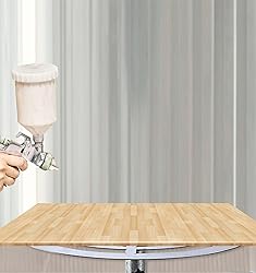 huyear Spray Paint Rack, Stable Rotating Paint Rack