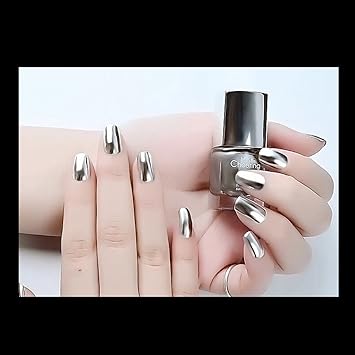 Amazon ファッションセクシーな新しいメタリックネイルポリッシュ