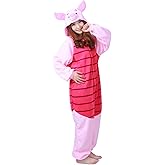 Zinuods Unisex Adult Onesie Pajamas Halloween Animal Cosplay Costumes