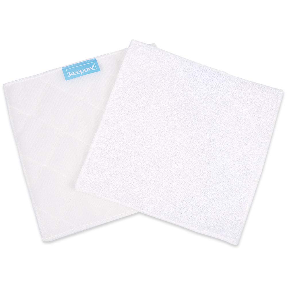 KEEPOW Steam Mop Pads Compatible with OApier S8, for Light N Easy S7338 S7339 Steam Mop, Reusable Replacement Pads for Floor Steamers, 5 Pack