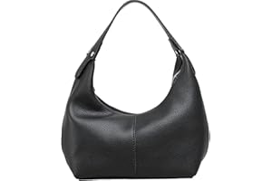 NIUEIMEE ZHOU Hobo Handbags for Women Retro Vegan Leather Clutch Purse Tote Shoulder Bags