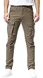 Plaid&Plain Men's and Women's Pacific Blue Cargo