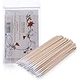 500 Count 4 Inch Pointed Cotton Swabs Precision Microblading Cotton Tipped Applicators Micro Swabs Tattoo Permanent Supplies