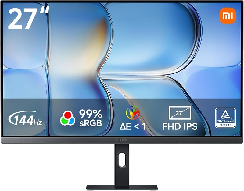 Gaming Moniteur 27 Pouces, 144Hz, FHD, FreeSync, IPS, P27FDA-RAGL