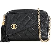 Chanel Women's Pre-Loved Bijoux Quilted Lambskin Camera Bag