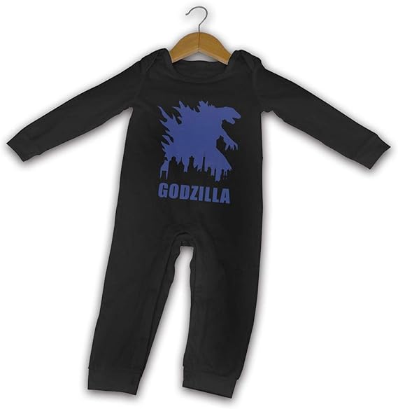 Amazon Co Jp ゴジラ Godzilla ボディースーツ ベビー 長袖 ロンパース コットン 肌着 柔らかい クラシック 肌触り 幼児服 カバーオール 満月お祝い 通気 ギフト 七五三 4サイズ 服 ファッション小物
