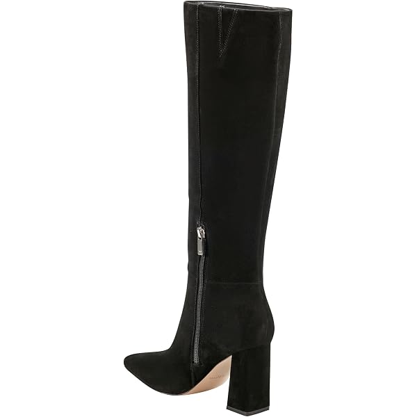 Bottes Noires Donald J Pliner Pointure 8 – Cuir Stretch, Pointe Fine, Neuves Sans Boîte !