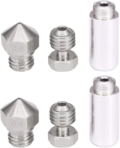RIZUMONLY MK10 All Metal Hot End Kit 0.4mm 3D Printer Extruder Upgrade 1.75mm