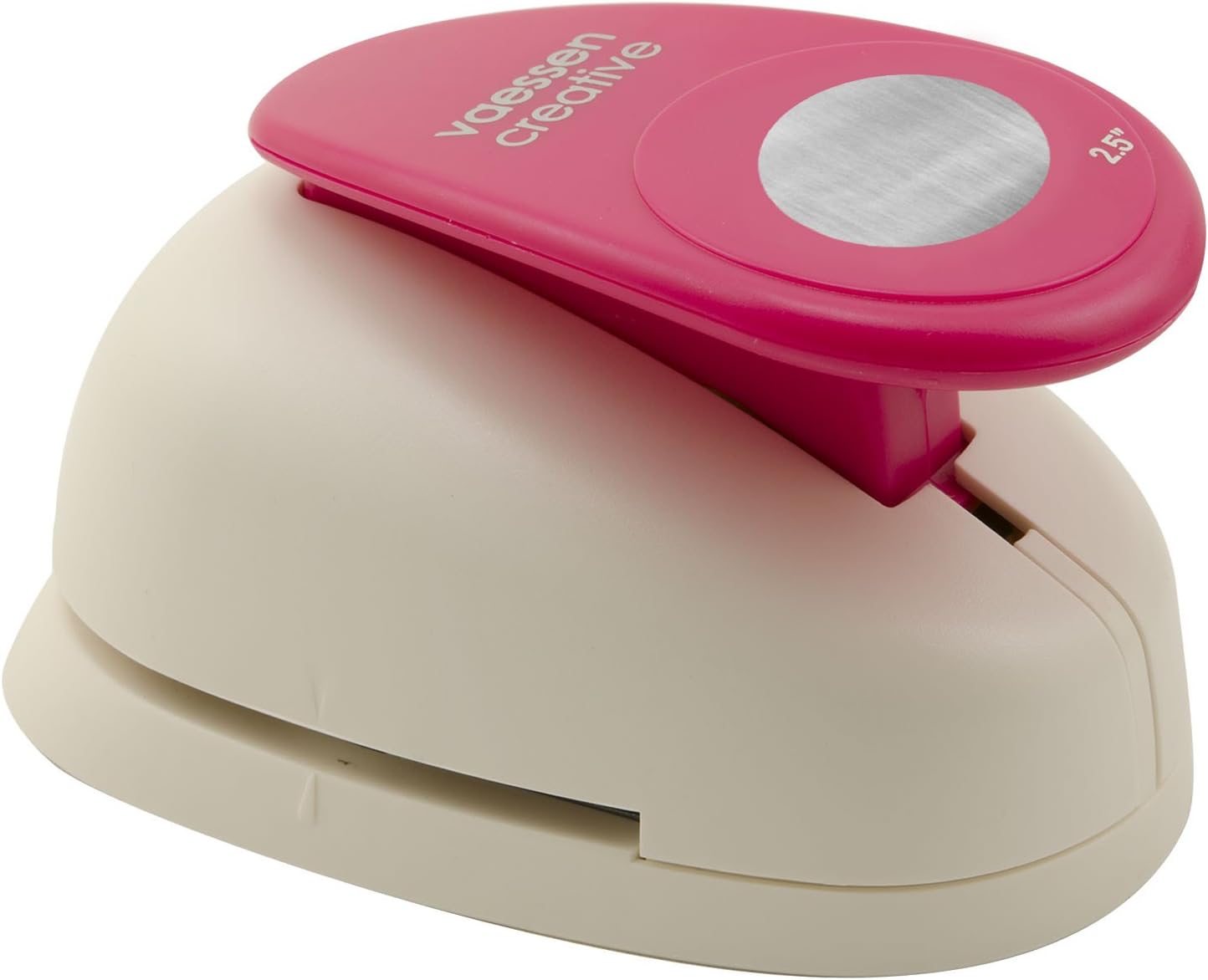 Vaessen Creative Craft Paper Punch - Circle - diameter 6,35 cm - Circle Cutter for Crafting and Card Making - Image 3