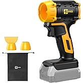 ohyes Air Duster 380W Brushless High-Speed Motor 100,000RPM Fit for DeWALT 20v Max Battery Variable Speed Turbo Jet Snow Blower for Jobsite & Workshop(Battery not Included)