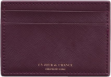 Amazon Co Jp Iconic Design アイコニック フラットカードポケットv 2 バーガンディー カードケース 薄型 大容量 薄い シンプル レディース カード入れ Amazon Co Jp限定 文房具 オフィス用品
