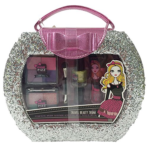 Best accessory group fizz travel beauty trunk, pink
