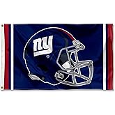 New York Giants New Helmet Grommet Pole Flag