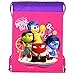 Disney Inside Out Authentic Licensed Drawstring School Bag Backpack (Pink)