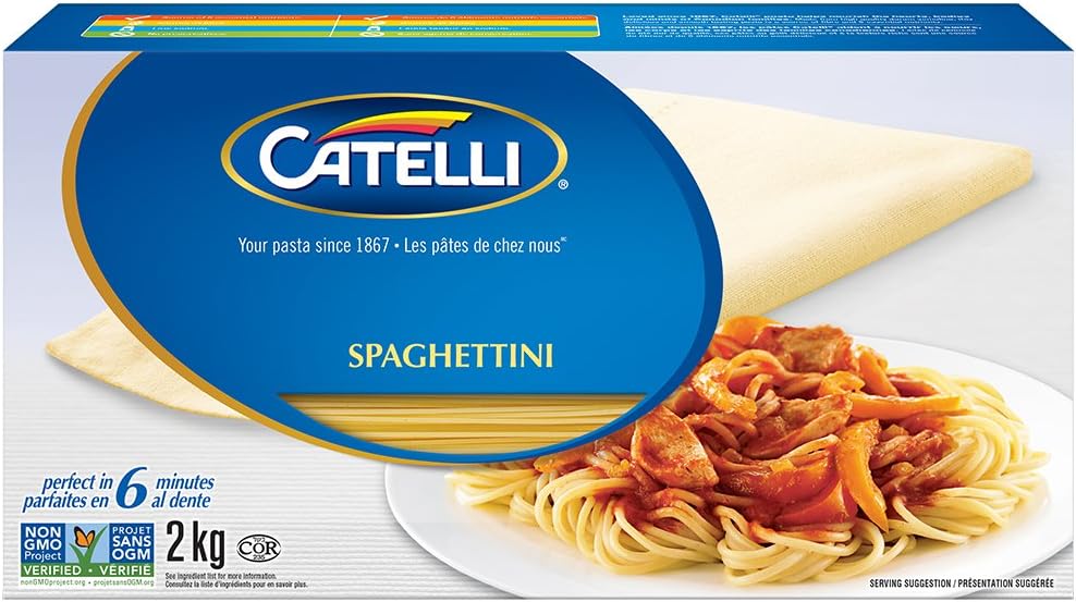 Catelli Pasta, 2Kg Amazon.ca Grocery