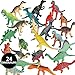 84 Piece Kids Dinosaur Toy Kit - Includes Mini Figures, Masks, Stamps, And Sticker Tattoos (Great As Dinosaur Party Supplies & Dinosaur Party Favors)
