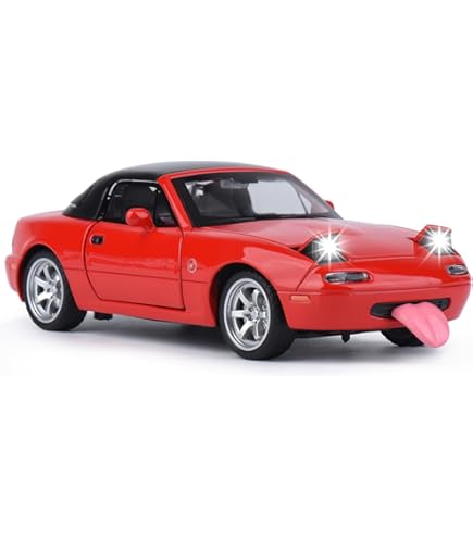 Amazon.com: TGRCM-CZ 1/32 Mazda Miata MX-5 Alloy Model Car, Toy