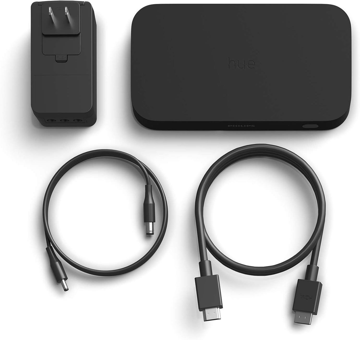 Philips Hue Play HDMI Sync Box, HDMI 4K Splitter, 4 HDMI in 1 Out, Philips Hue Smart Hub and Philips Hue Colored Smart Lights Required: Home Improvement