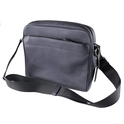 coach navy blue messenger bag