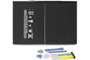 A1484 Tablet Battery Replacement for A pple iPad Air 1,iPad 5th 6th 7th 8th Gen Series A1474 A1475 A1476 A1822 A1823 A1893 A1