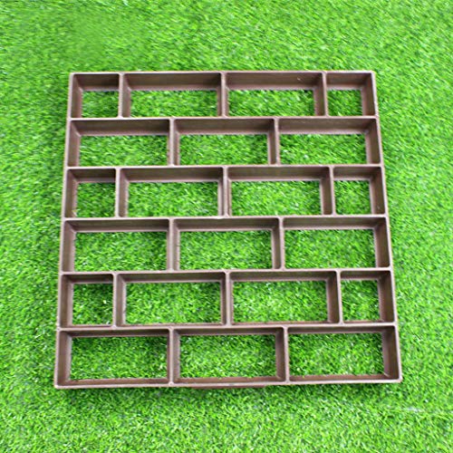 Euone Home, Paving Pavement Concrete Stepping Driveway Stone Path Mold Maker Mould Lot - Thumbnail 4