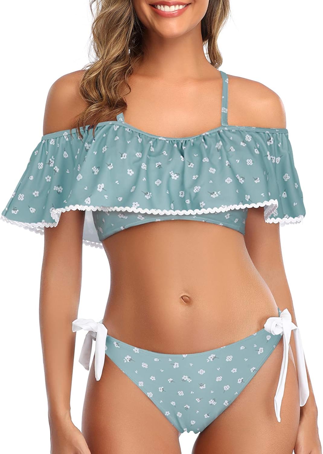 ruffle bikini too