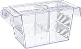 Uniclife Aquarium Breeding Box Acrylic Hatchery Incubator Medium with Suction view 1