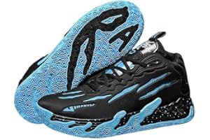 Bolognifi Unisex High-top Basketball Shoes, Non-Slip Rubber Outsole Ideal for Outdoor Training and Games