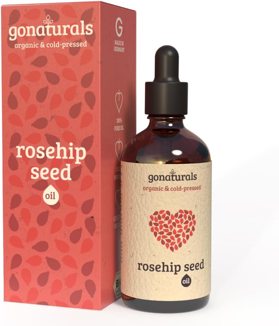 Cold Pressed Rosehip Oil Face & Body 100ml - Scars Acne Moisturizer