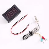 DONGKER K-Type Thermometer DC 4-28V Industrial Digital LED Temp Tester -60~999C view 5